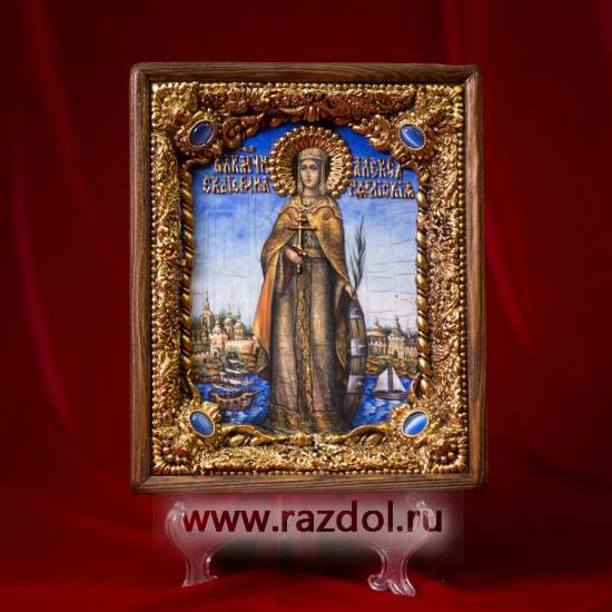 Икона Екатерина Мастерская раздолье